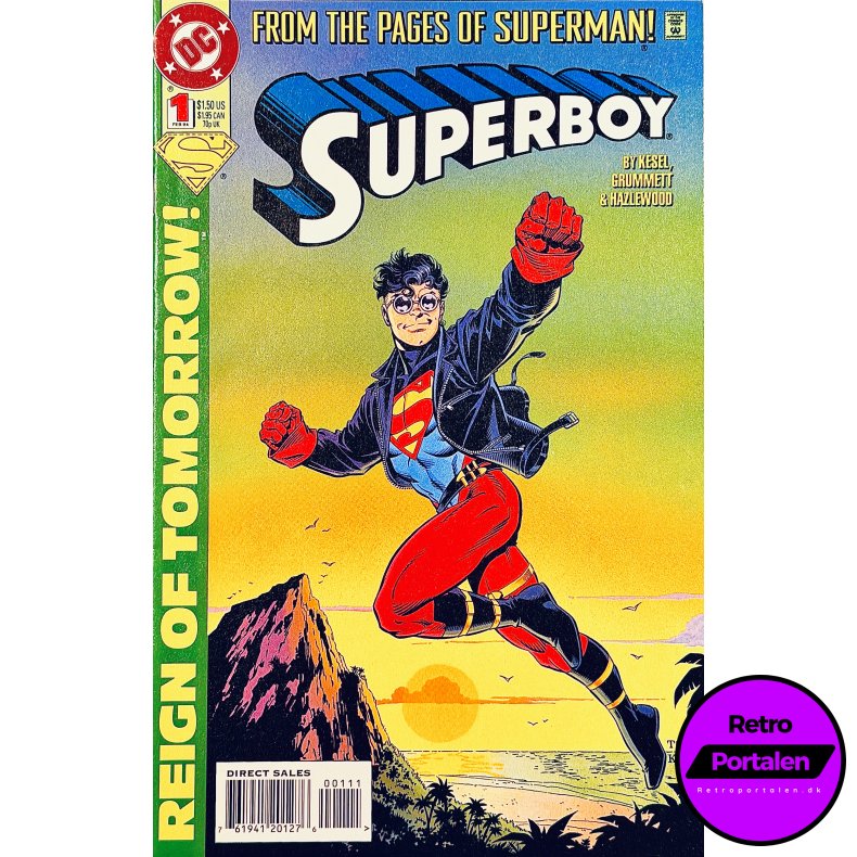 Superboy Nr. 1 (1994) (Engelsk) (DC Comics) (Tegneserie)