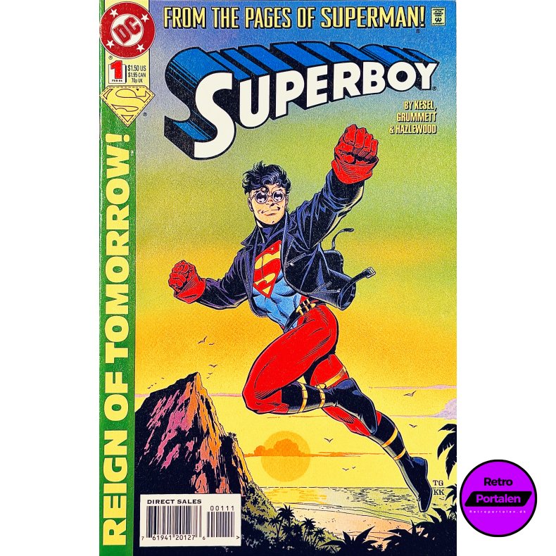 Superboy Nr. 1 (1994) (Engelsk) (DC Comics) (Tegneserie)