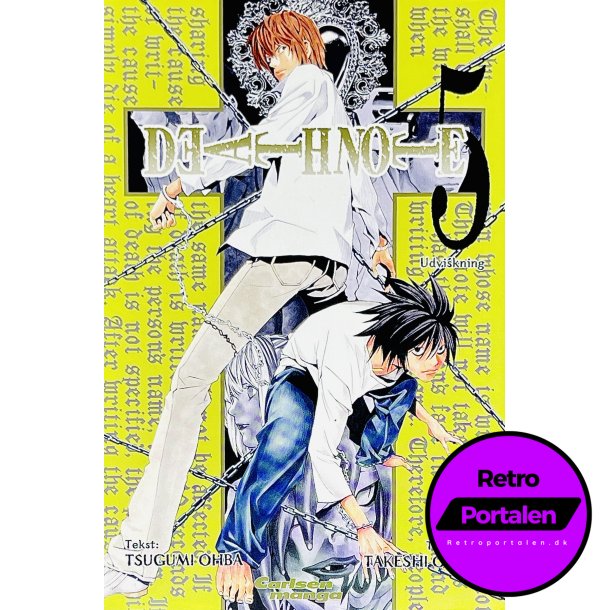 Death Note Vol. 5 (Tsugumi Ohba / Takeshi Obata) (Dansk) (Manga)
