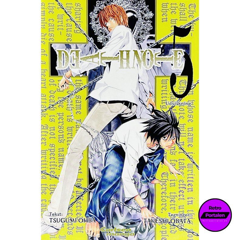 Death Note Vol. 5 (Tsugumi Ohba / Takeshi Obata) (Dansk) (Manga)