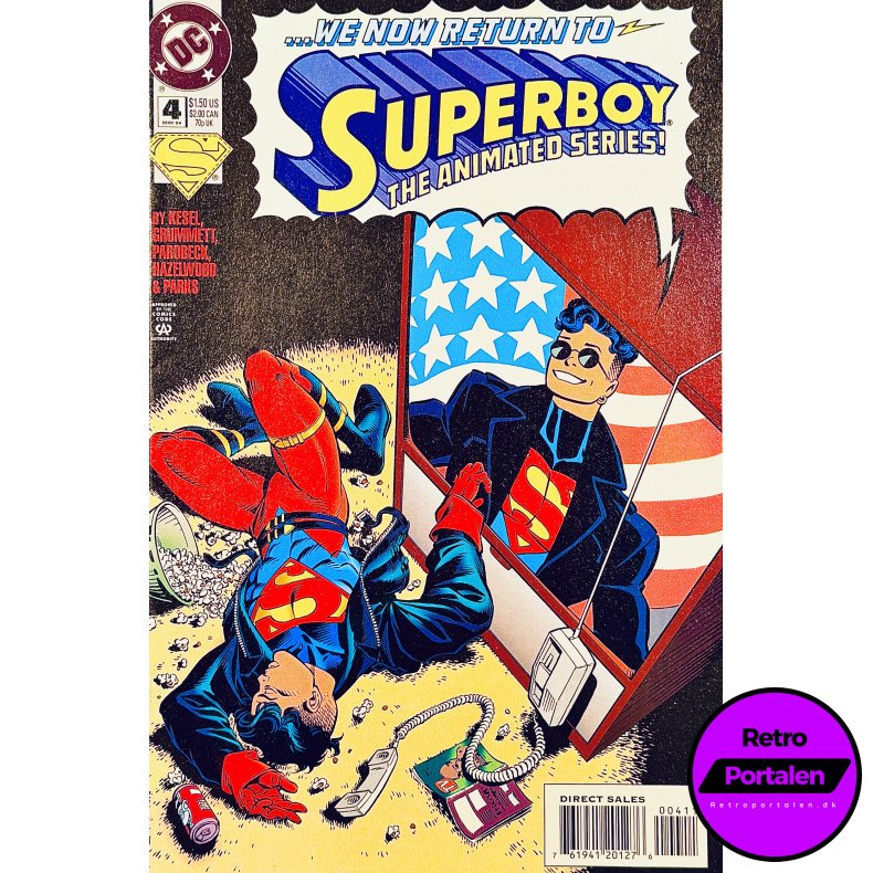 Superboy Nr. 4 (1994) (Engelsk) (DC Comics) (Tegneserie)