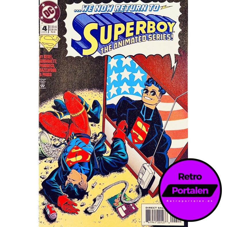Superboy Nr. 4 (1994) (Engelsk) (DC Comics) (Tegneserie)