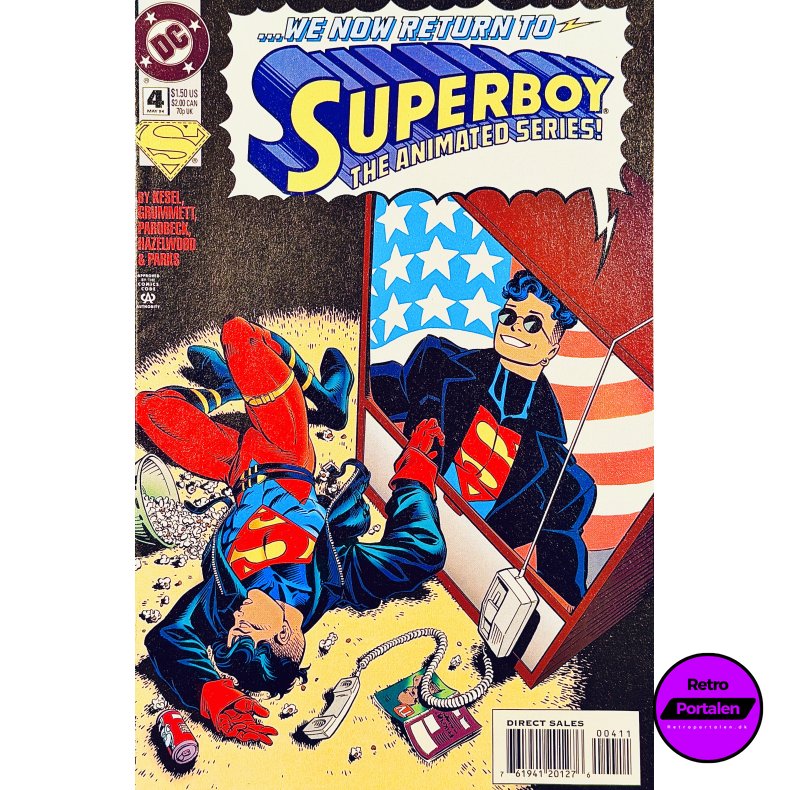 Superboy Nr. 4 (1994) (Engelsk) (DC Comics) (Tegneserie)