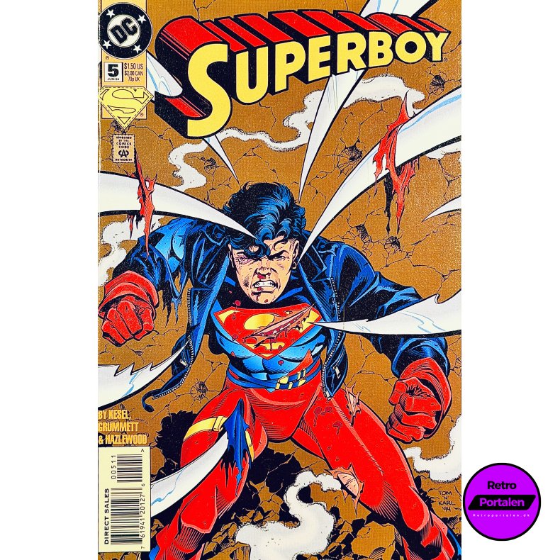 Superboy Nr. 5 (1994) (Engelsk) (DC Comics) (Tegneserie)