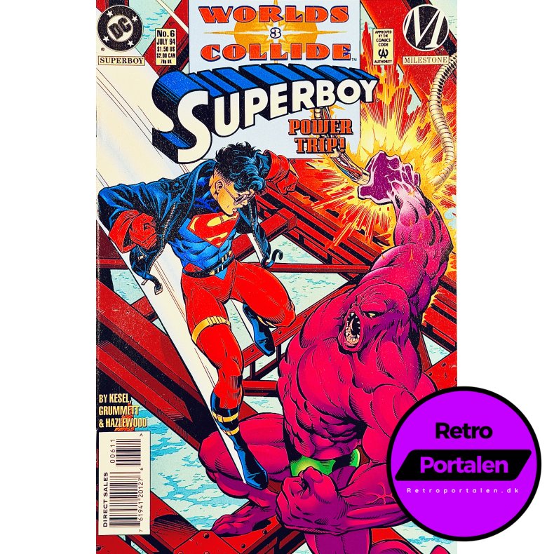 Superboy Nr. 6 (1994) (Engelsk) (DC Comics) (Tegneserie)