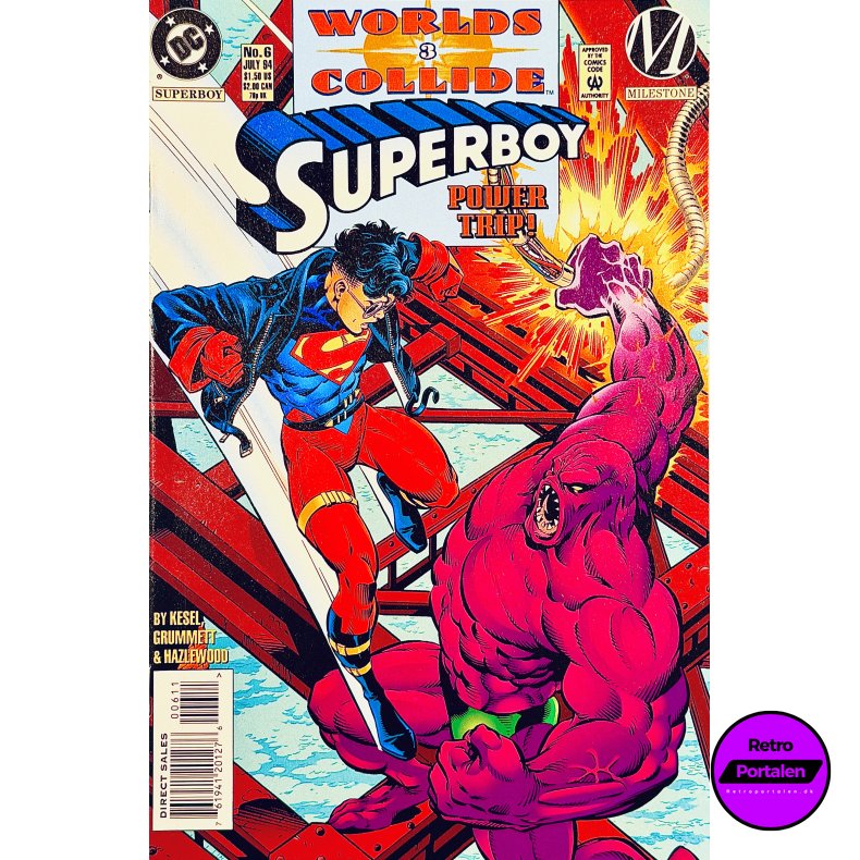 Superboy Nr. 6 (1994) (Engelsk) (DC Comics) (Tegneserie)