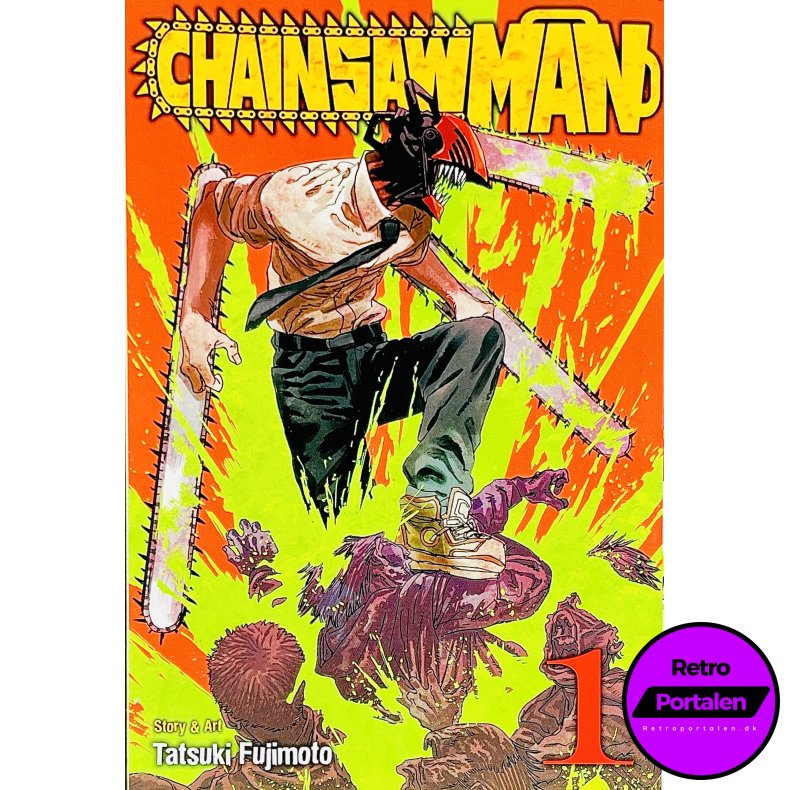 Chainsaw Man Nr. 1 (Tatsuki Fujimoto) (Engelsk) (Manga)