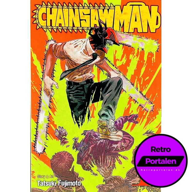 Chainsaw Man Nr. 1 (Tatsuki Fujimoto) (Engelsk) (Manga)