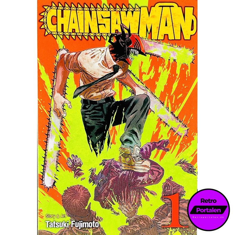 Chainsaw Man Nr. 1 (Tatsuki Fujimoto) (Engelsk) (Manga)