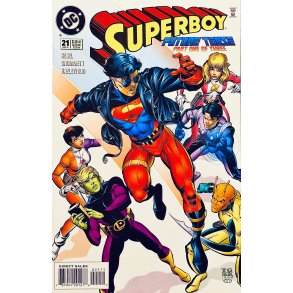 Superboy Nr. 21 (1995) (Engelsk) (DC Comics) (Tegneserie)