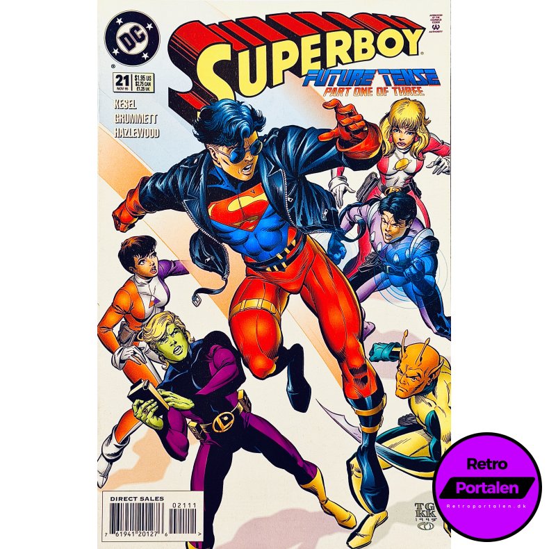 Superboy Nr. 21 (1995) (Engelsk) (DC Comics) (Tegneserie)