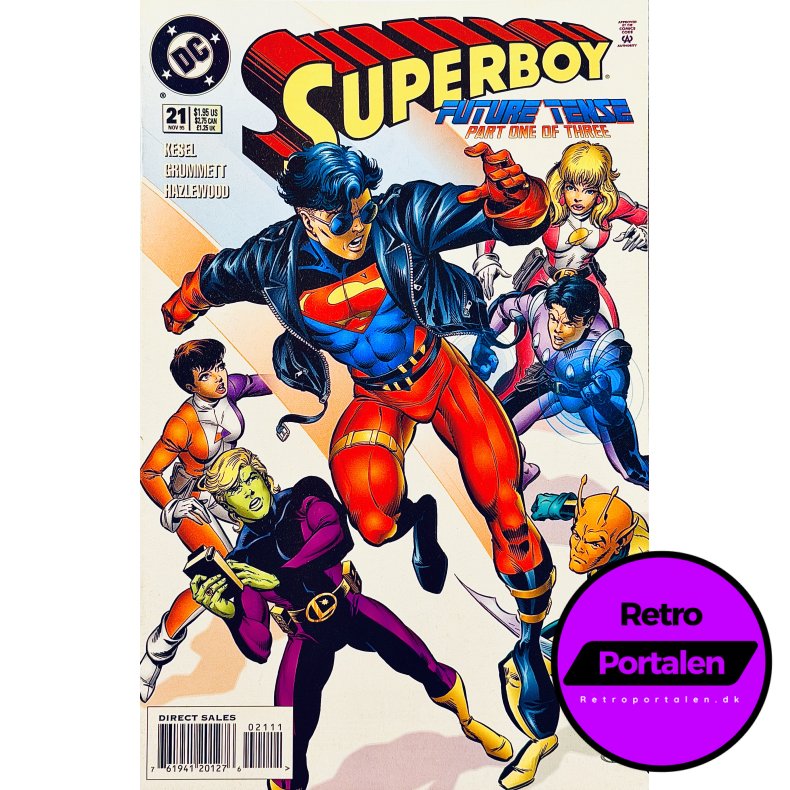 Superboy Nr. 21 (1995) (Engelsk) (DC Comics) (Tegneserie)