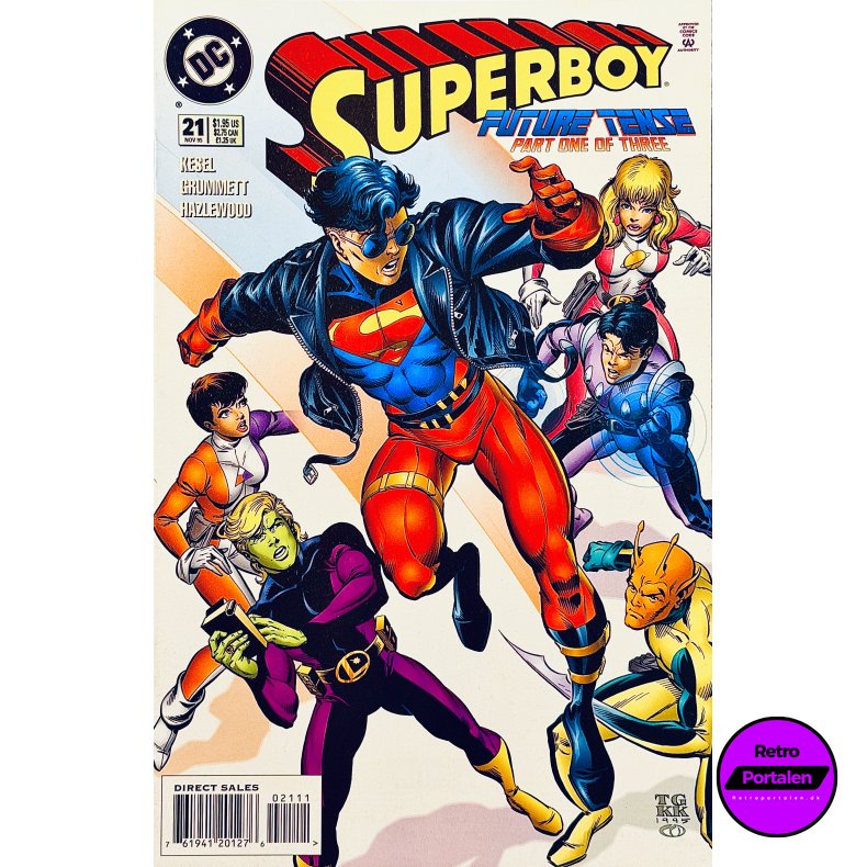 Superboy Nr. 21 (1995) (Engelsk) (DC Comics) (Tegneserie)