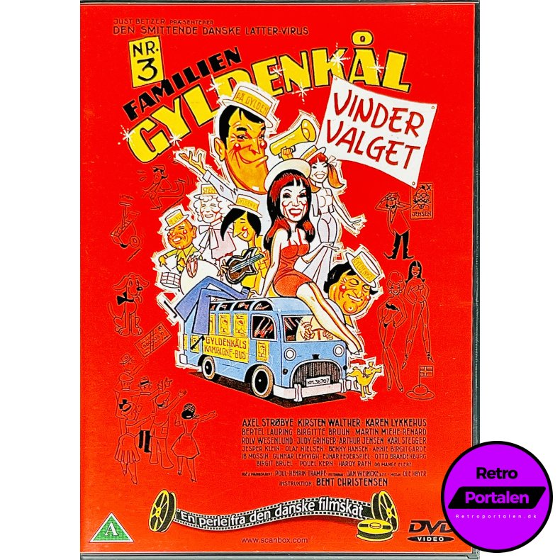 Familien Gyldenk�l Vinder Valget (DVD)
