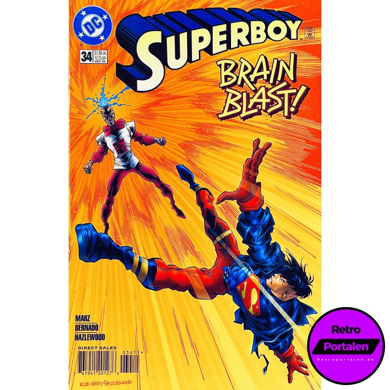 Superboy Nr. 34 (1996) (Engelsk) (DC Comics) (Tegneserie)