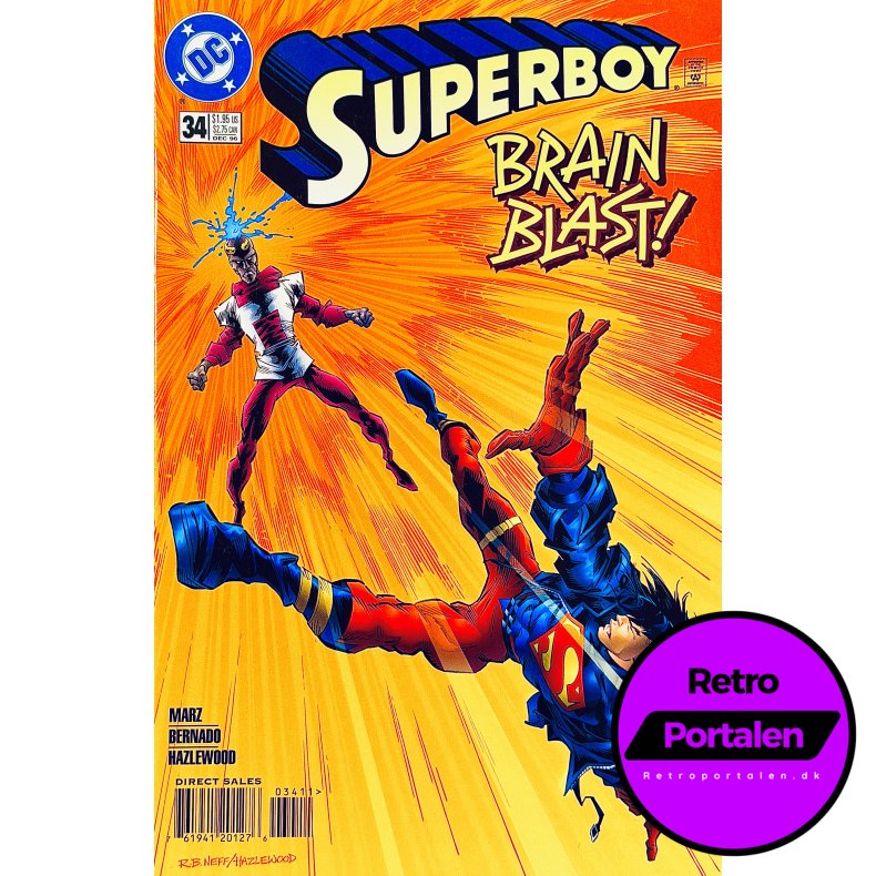 Superboy Nr. 34 (1996) (Engelsk) (DC Comics) (Tegneserie)