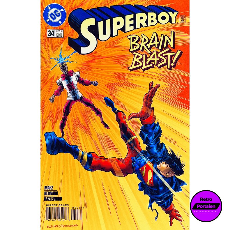Superboy Nr. 34 (1996) (Engelsk) (DC Comics) (Tegneserie)