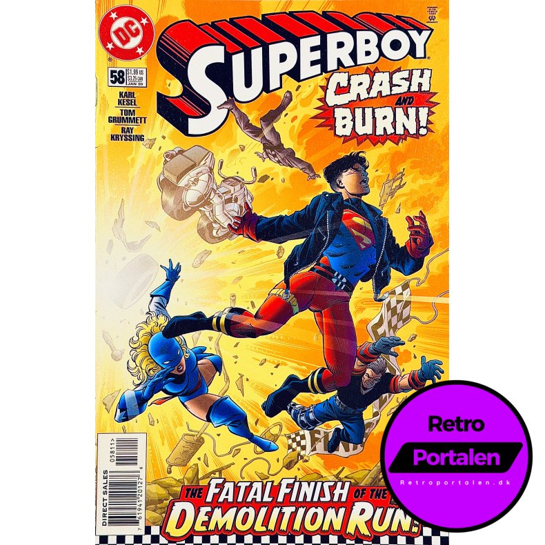 Superboy Nr. 58 (1999) (Engelsk) (DC Comics) (Tegneserie)
