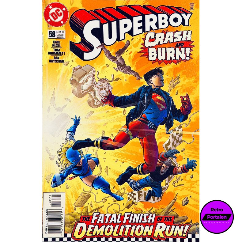Superboy Nr. 58 (1999) (Engelsk) (DC Comics) (Tegneserie)