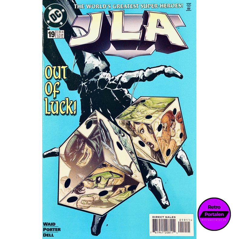 JLA Nr. 19 (1998) (Engelsk) (DC Comics) (Tegneserie)