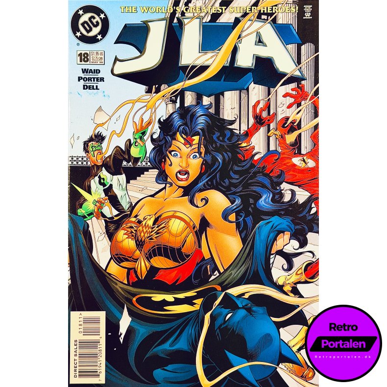 JLA Nr. 18 (1998) (Engelsk) (DC Comics) (Tegneserie)