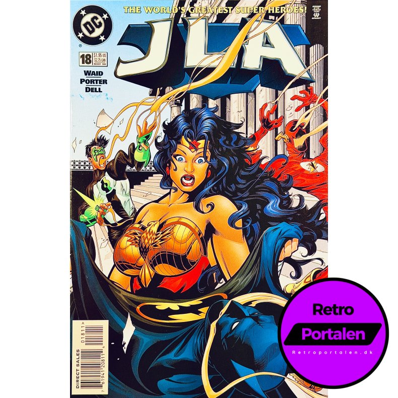 JLA Nr. 18 (1998) (Engelsk) (DC Comics) (Tegneserie)