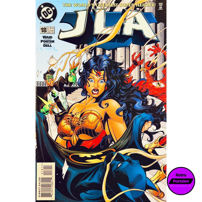 JLA Nr. 18 (1998) (Engelsk) (DC Comics) (Tegneserie)