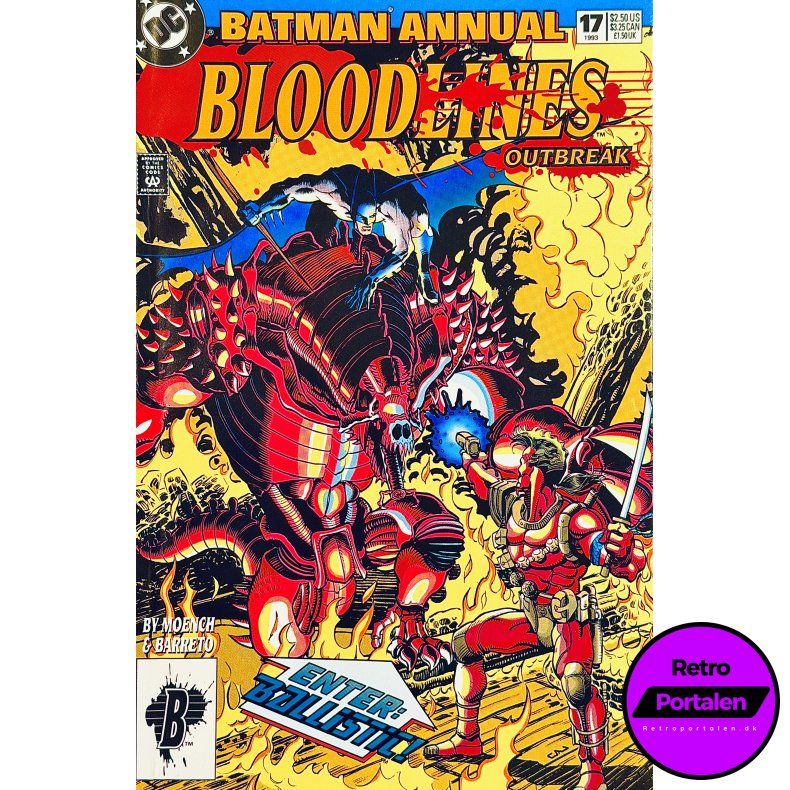 Batman Annual Nr. 17 (Bloodlines Outbreak) (1993) (Engelsk) (DC Comics) (Tegneserie)
