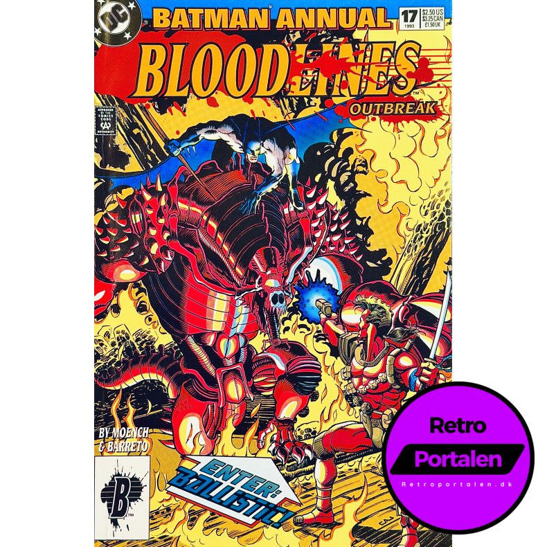 Batman Annual Nr. 17 (Bloodlines Outbreak) (1993) (Engelsk) (DC Comics) (Tegneserie)
