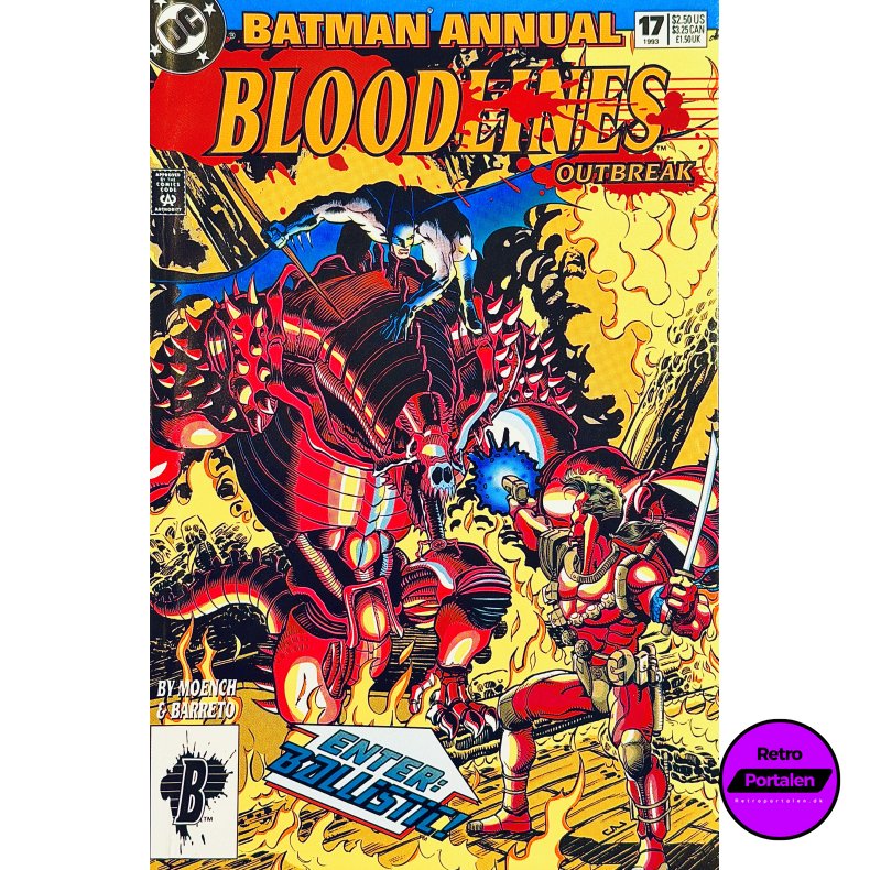 Batman Annual Nr. 17 (Bloodlines Outbreak) (1993) (Engelsk) (DC Comics) (Tegneserie)
