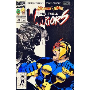 The New Warriors Vol. 1 Nr. 33 (1993) (Engelsk) (Marvel Comics) (Tegneserie)