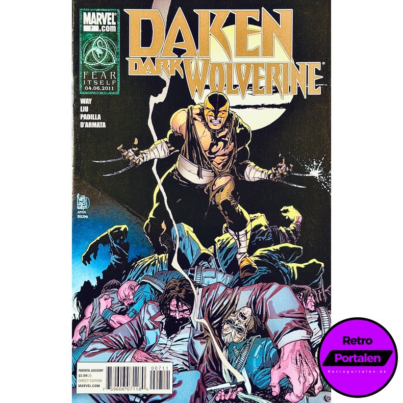 Daken: Dark Wolverine Nr. 7 (2011) (Engelsk) (Marvel) (Tegneserie)