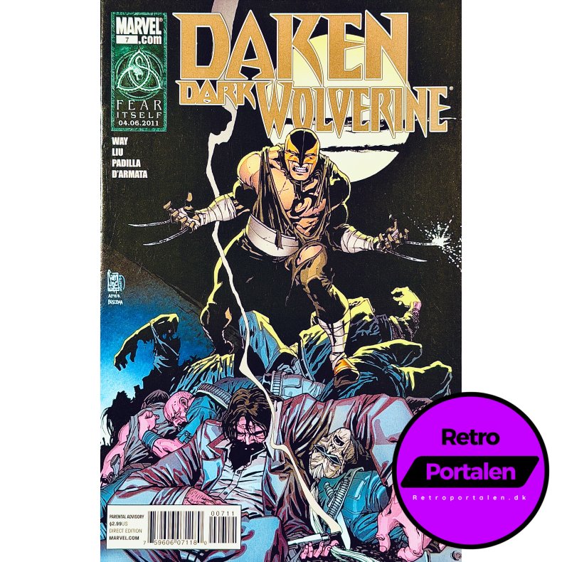 Daken: Dark Wolverine Nr. 7 (2011) (Engelsk) (Marvel) (Tegneserie)