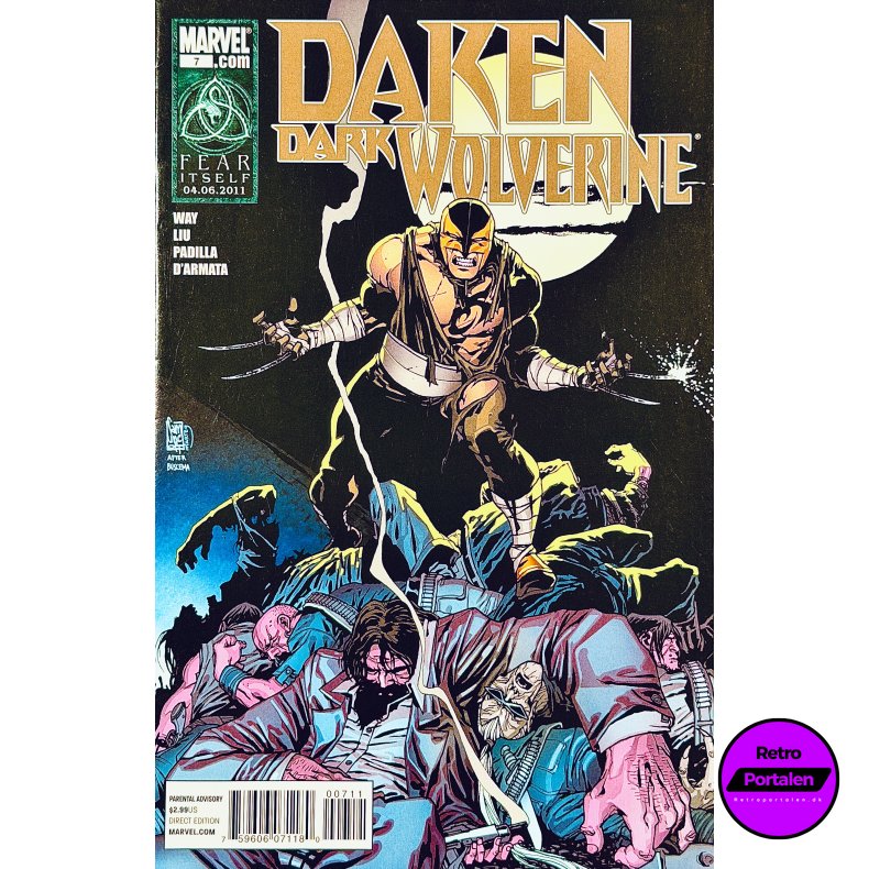 Daken: Dark Wolverine Nr. 7 (2011) (Engelsk) (Marvel) (Tegneserie)