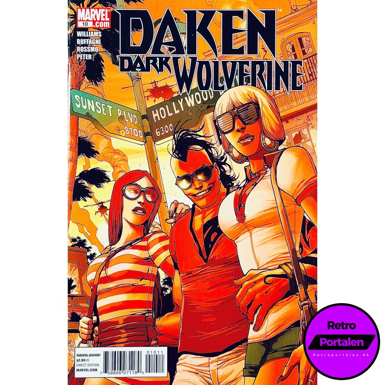 Daken: Dark Wolverine Nr. 10 (2011) (Engelsk) (Marvel) (Tegneserie)