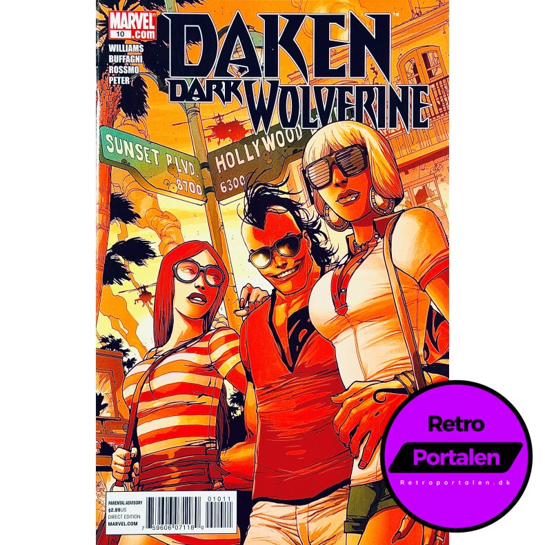 Daken: Dark Wolverine Nr. 10 (2011) (Engelsk) (Marvel) (Tegneserie)