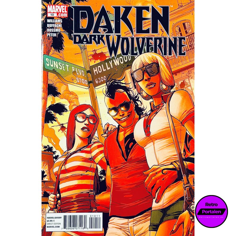 Daken: Dark Wolverine Nr. 10 (2011) (Engelsk) (Marvel) (Tegneserie)