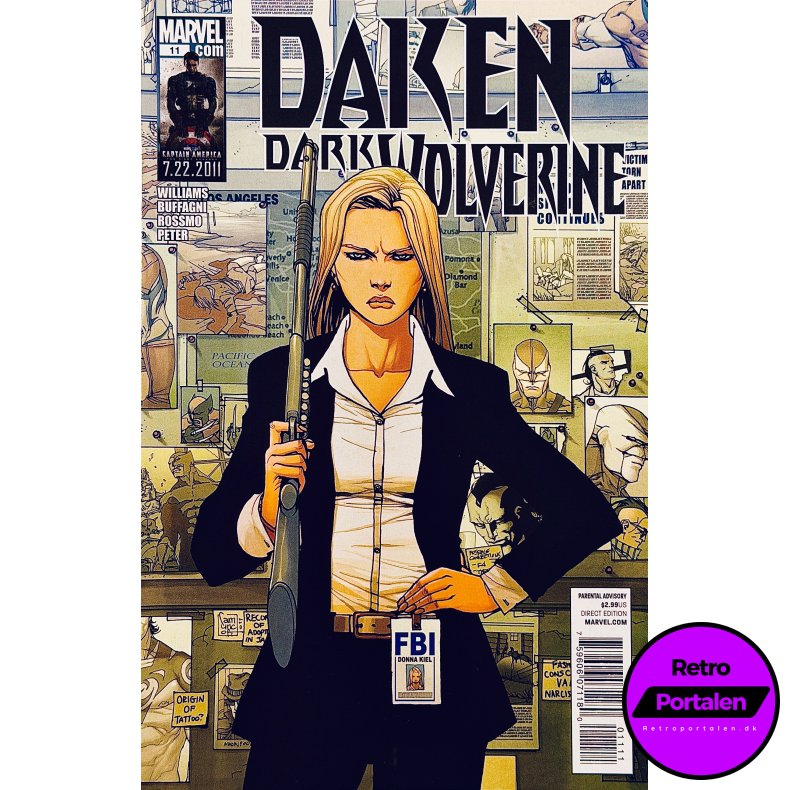 Daken: Dark Wolverine Nr. 11 (2011) (Engelsk) (Marvel) (Tegneserie)