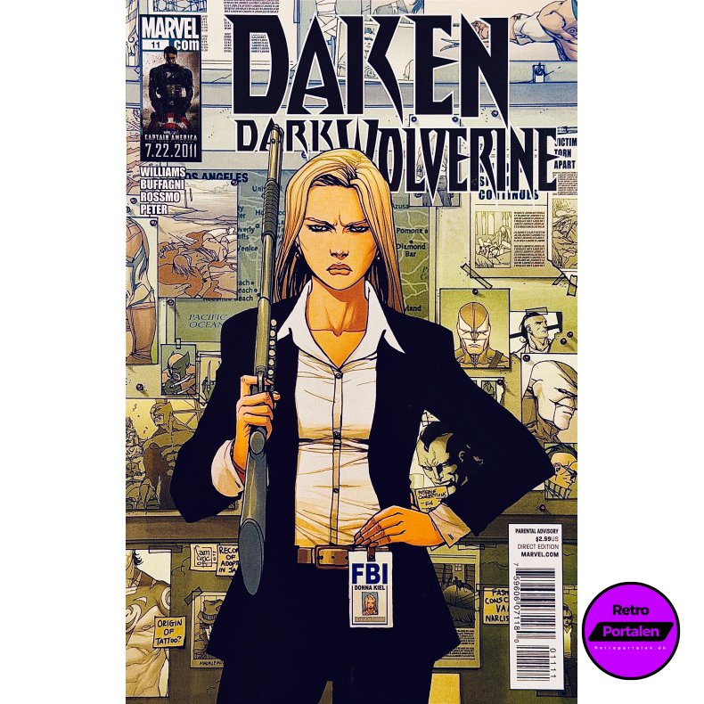 Daken: Dark Wolverine Nr. 11 (2011) (Engelsk) (Marvel) (Tegneserie)