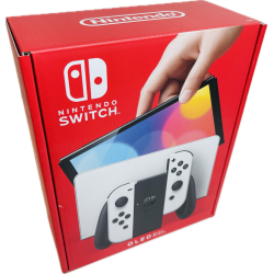 Nintendo Switch (OLED model) white set (NY) (0045496453435) (Leveringstid 3-7 hverdage)