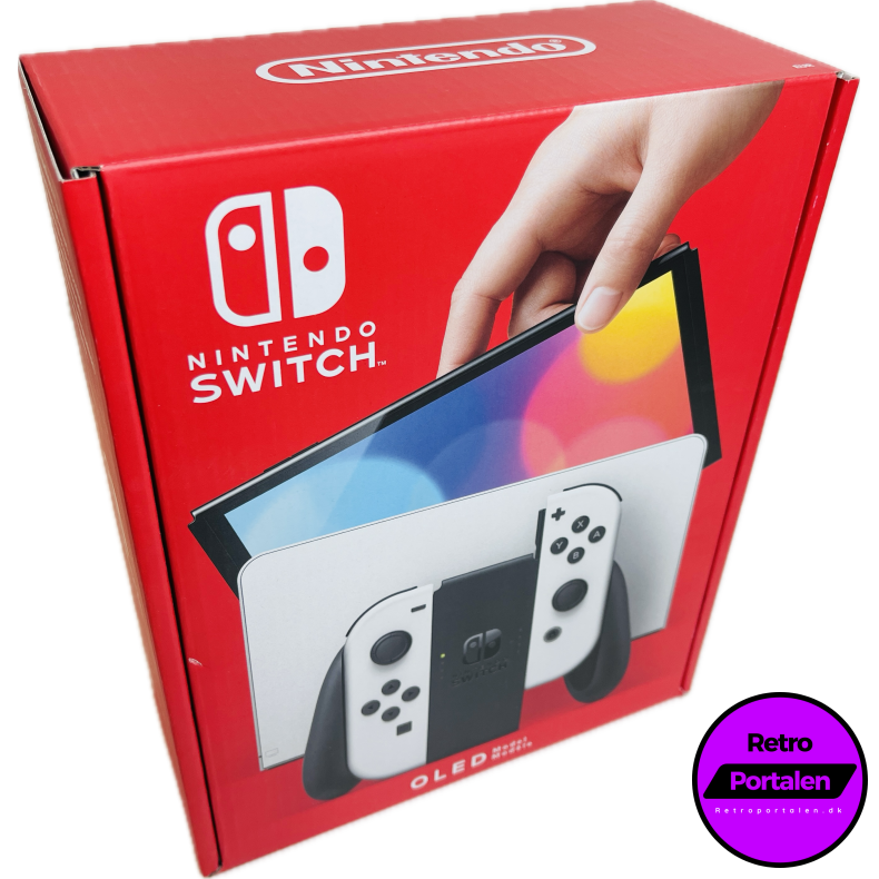 Nintendo Switch (OLED model) white set (NY) (0045496453435) (Leveringstid 3-7 hverdage)