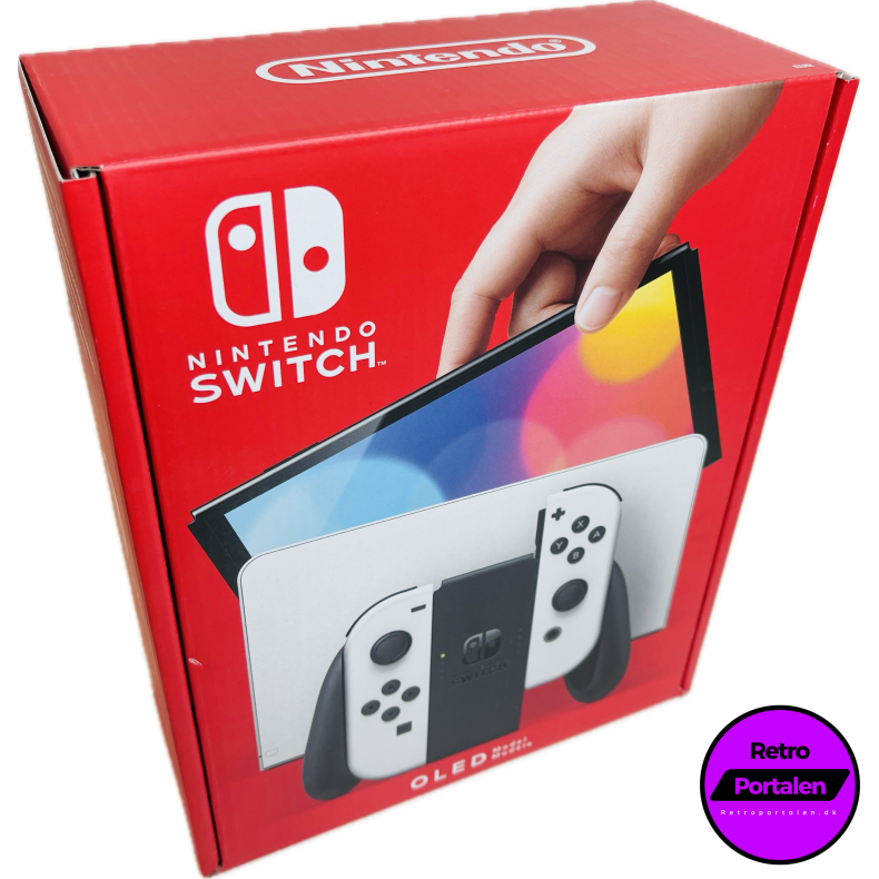 Nintendo Switch (OLED model) white set (NY) (0045496453435) (Leveringstid 3-7 hverdage)