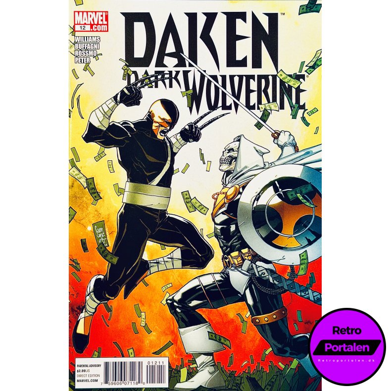 Daken: Dark Wolverine Nr. 12 (2011) (Engelsk) (Marvel) (Tegneserie)