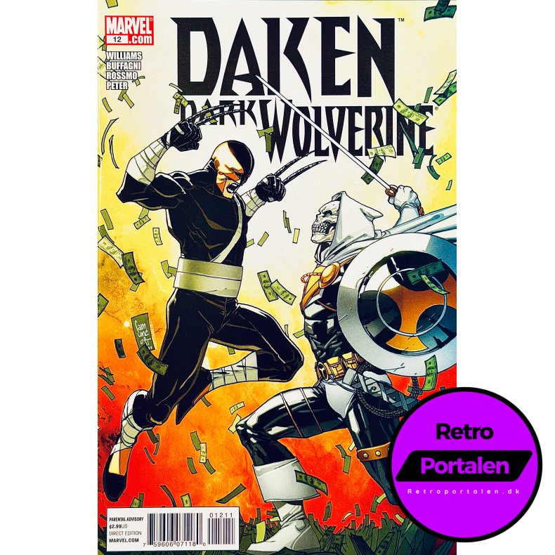 Daken: Dark Wolverine Nr. 12 (2011) (Engelsk) (Marvel) (Tegneserie)