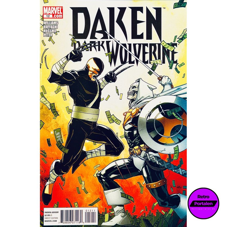 Daken: Dark Wolverine Nr. 12 (2011) (Engelsk) (Marvel) (Tegneserie)