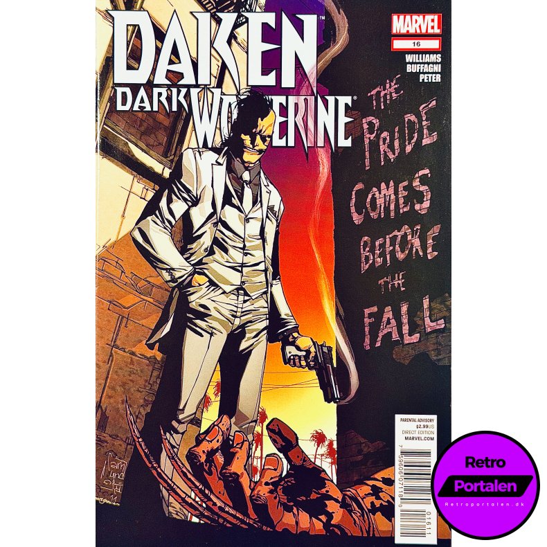 Daken: Dark Wolverine Nr. 16 (2011) (Engelsk) (Marvel) (Tegneserie)
