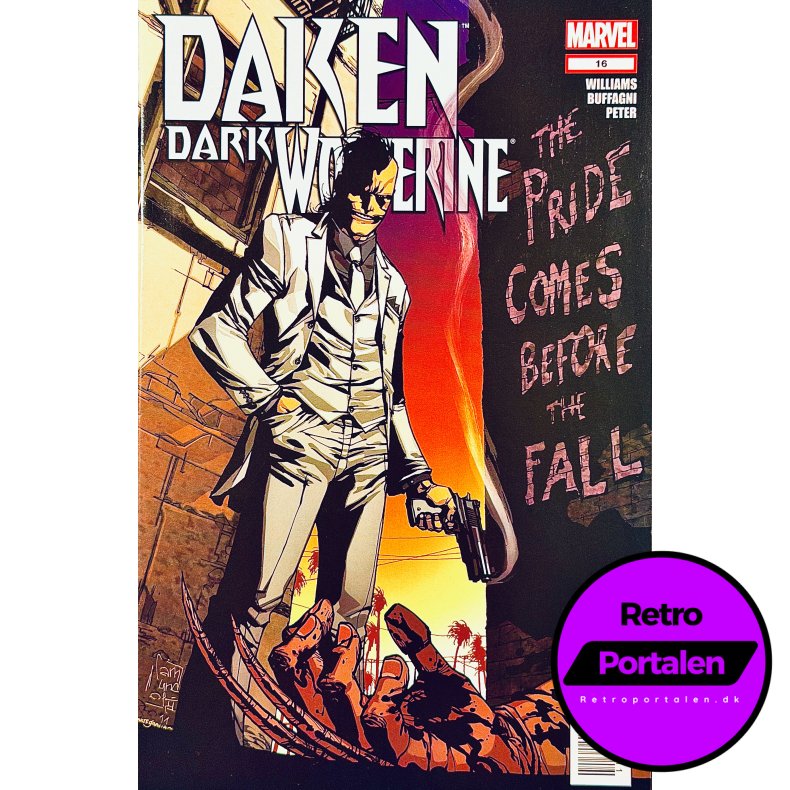 Daken: Dark Wolverine Nr. 16 (2011) (Engelsk) (Marvel) (Tegneserie)