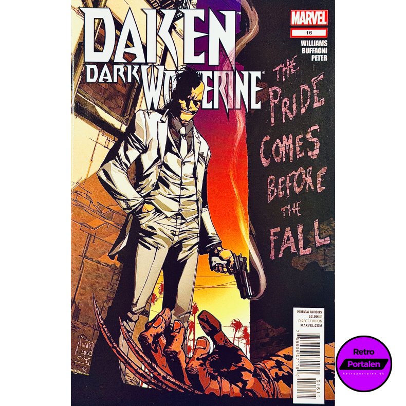 Daken: Dark Wolverine Nr. 16 (2011) (Engelsk) (Marvel) (Tegneserie)