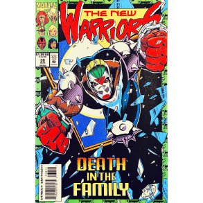 The New Warriors Vol. 1 Nr. 38 (1993) (Engelsk) (Marvel Comics) (Tegneserie)