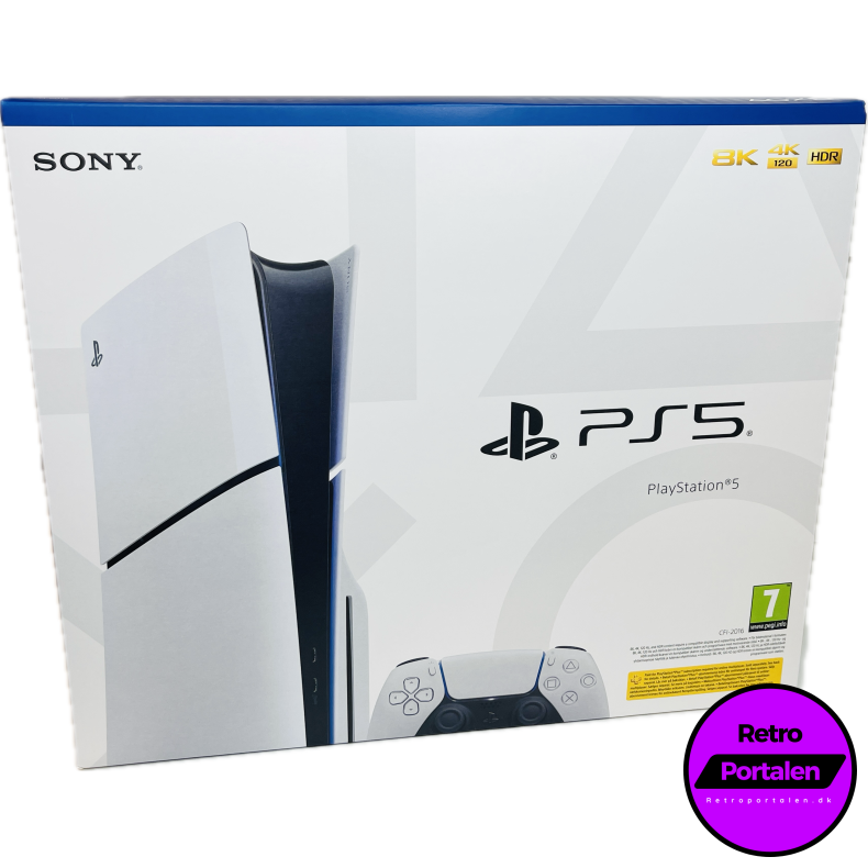 PlayStation 5 (PS5) Standard Edition Slim (NY) (711719577171) (Leveringstid 7-11 hverdage)
